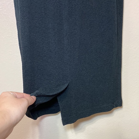 KATHRYN DEENE NEW YORK - BLACK SLEEVELESS KNEE LENGTH SHEATH DRESS - Picture 12 of 16